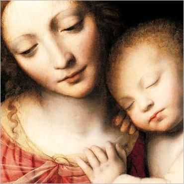 Bernardino Luini - Madonna criana dormindo - 1532